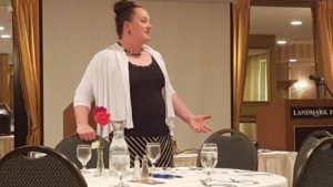 The Marquette Health Department's Youth Suicide Prevention Health Educator, Sarah Derwin.