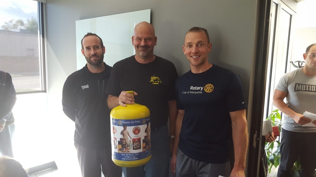 These guys are doing great things to help raise money for polio research and those battling the disease.